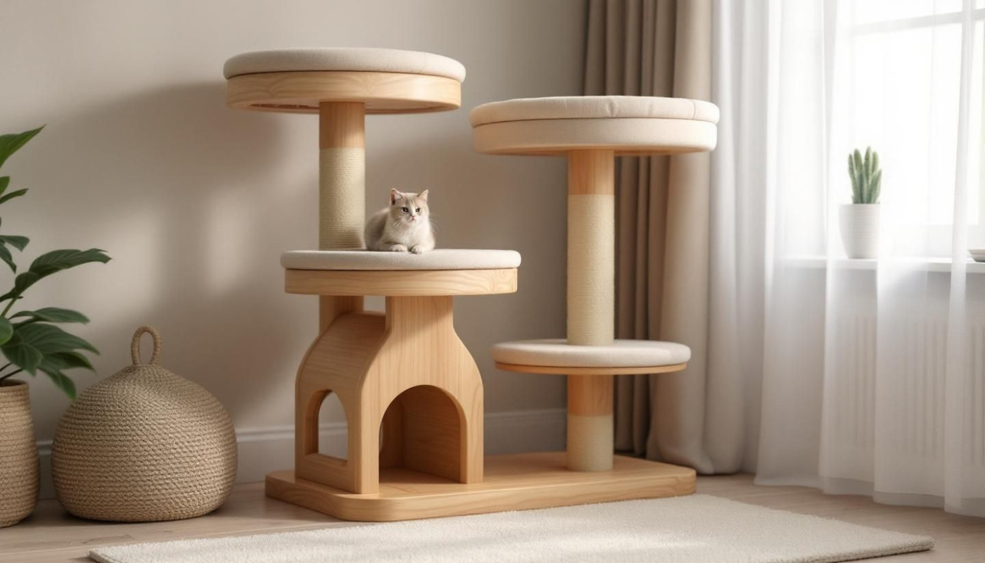 Hoe integreer je een kattenboom stijlvol in je interieur?